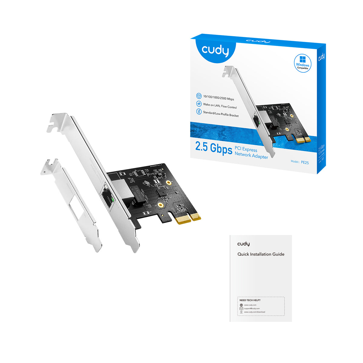 Cudy PE25 2. PCI Express Adapter — 3