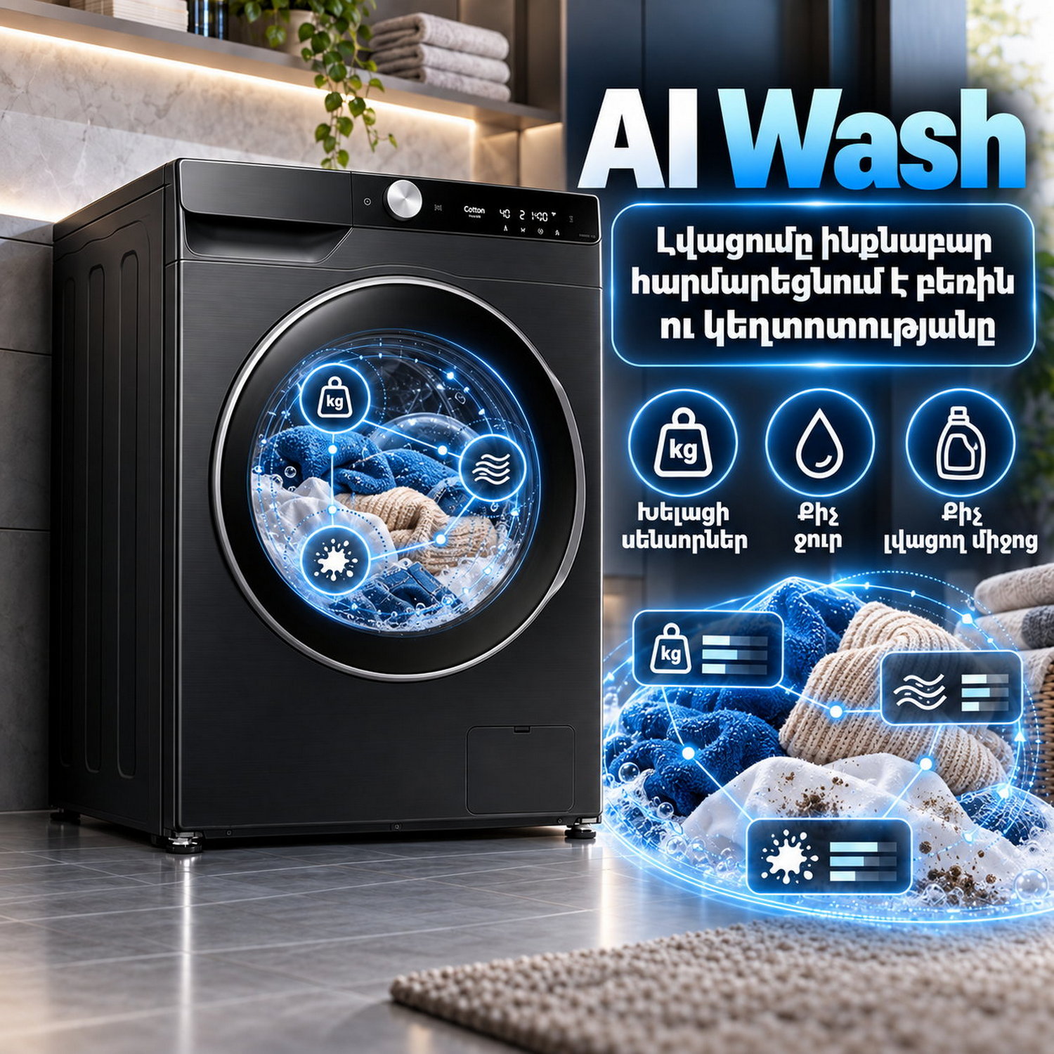Washing machine Samsung WW11CGP44CSBLP 11 kg — 5