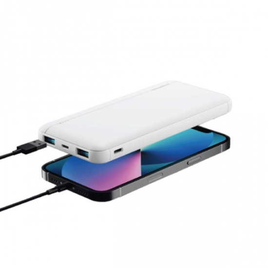 Powerology 10000mAh PD QC polymer Power Bank PPBCHA14-WH — 2