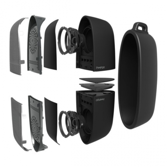 *Prestigio Speaker Bluetooth 4.2 TWS 2 speakers AI2PSS116SBK — 4
