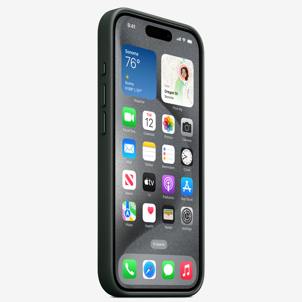 FineWoven Case with MagSafe for iPhone 15 Pro — 6