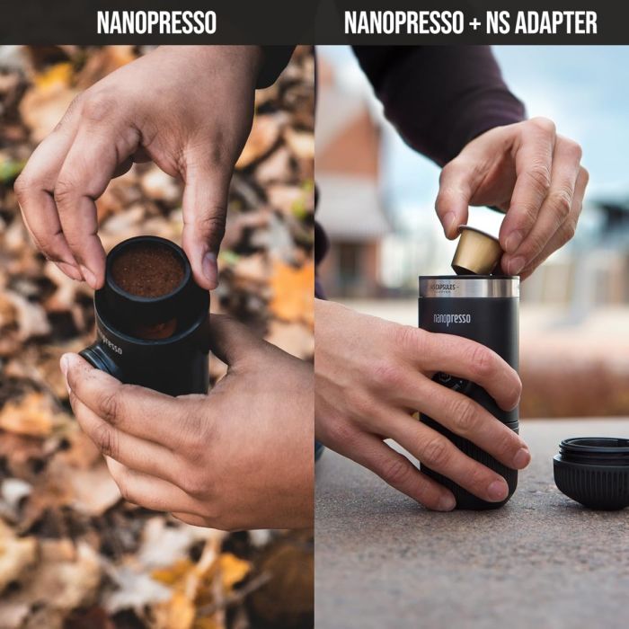 Wacaco Nanopresso portable coffee machine+NS adapter — 3