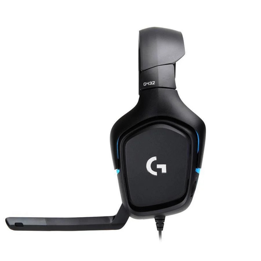 Լարային խաղային ականջակալ Logitech G432 7.1 USB 3.5mm Combo Jack — 2
