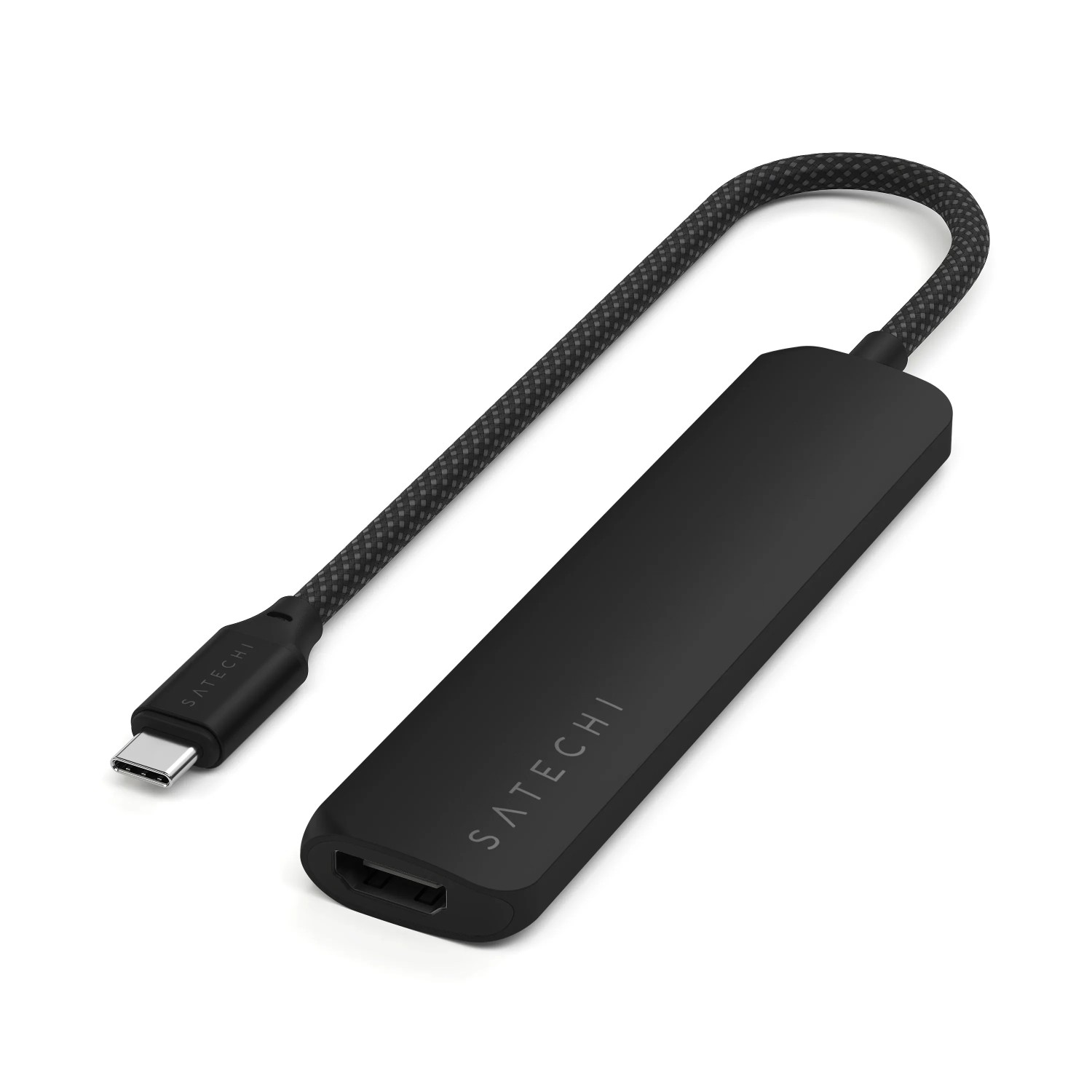 Usb-hub SATECHI 6-in-1 USB-C Slim Multiport Adapter ST-P6SK — 2