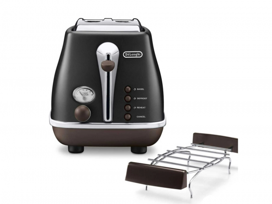 DeLonghi CTOV2103.BK Icona Vintage Toaster — 6
