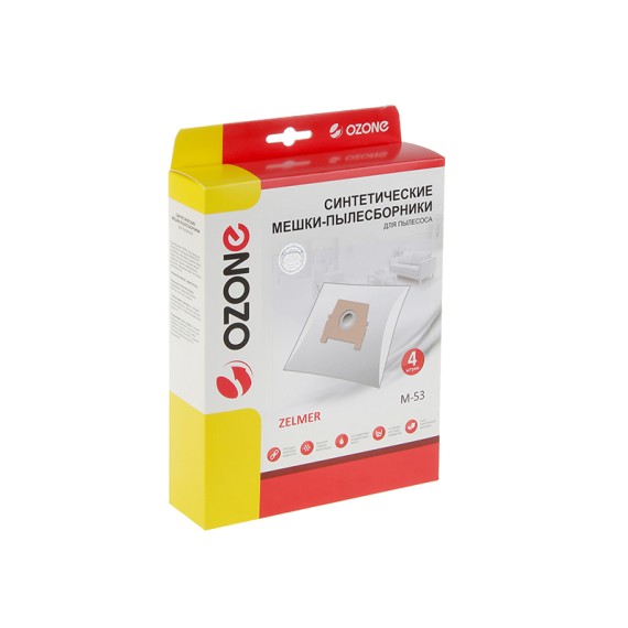 Vcl dust bag OZONE M-53 X4 — 3