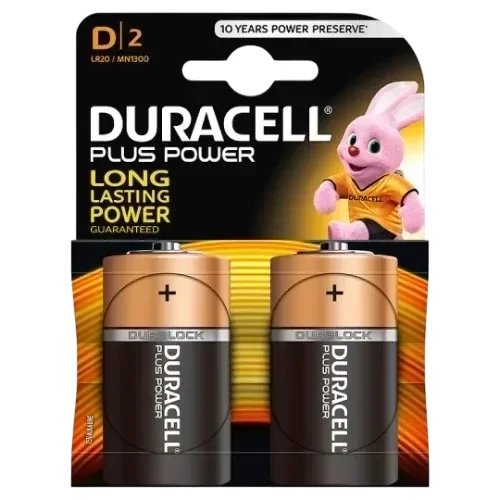Batteries Duracell D KX2 x10 — 2