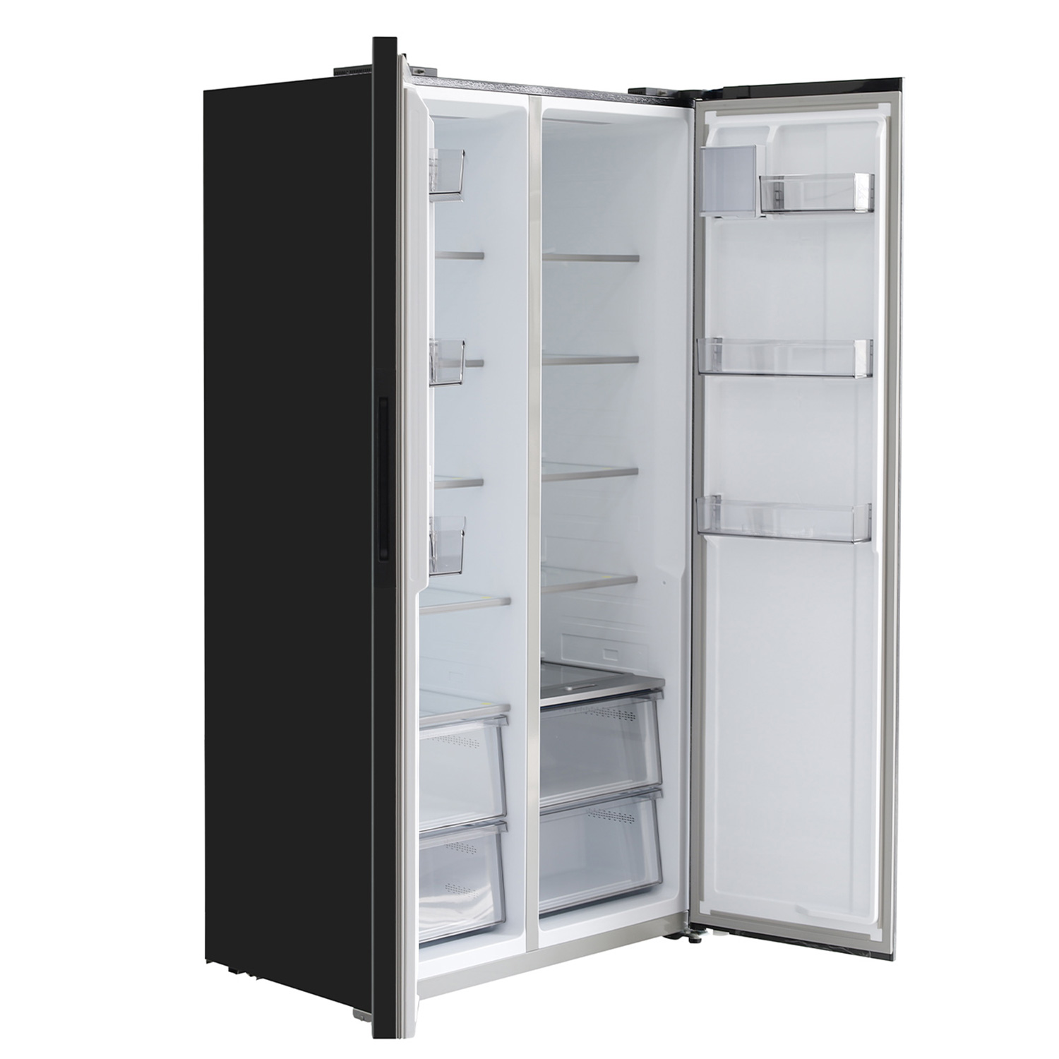 Refrigerator HOFFMANN HR605NFSBS- -GLASS — 4