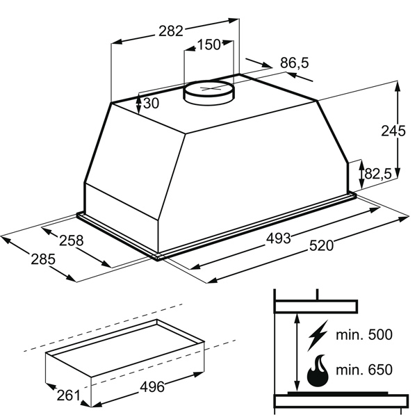 Hood Electrolux LFG9525S — 2