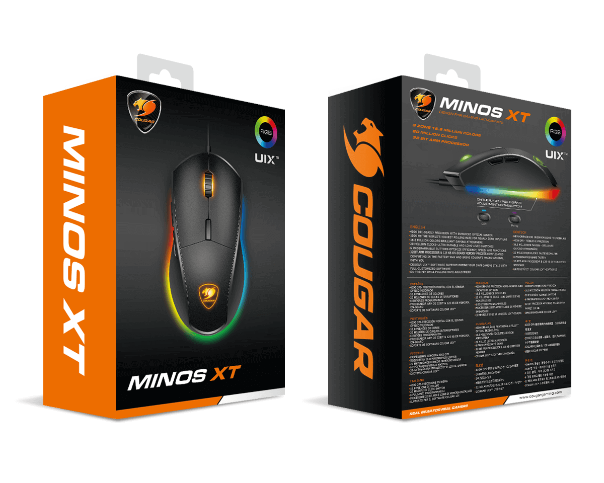 Mouse COUGAR Minos Neo USB Gaming — 7