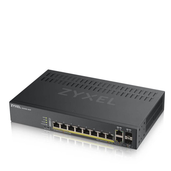 Network device ZYXEL Switch NebulaFlex GS1920-24HPV2 Smart L2 Gigabit 24xRJ-45 4x Combo SFP RJ-45 375W PoE bgt Rack 19 GS192024HPV2-EU0101F — 2