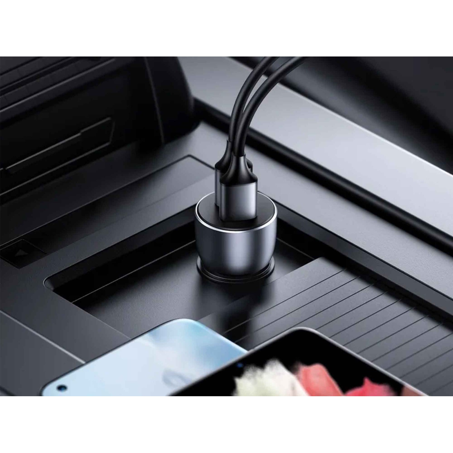 Car charger UGREEN Charger 2 x USB-A Fast Charging BL 10144 36W — 4