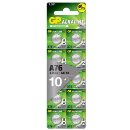 Battery GP A76 LR44 A76F-2C10