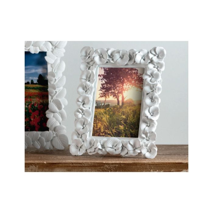 Brandani 51623 rose Ivory polyresin photo frame 13x18sm — 3
