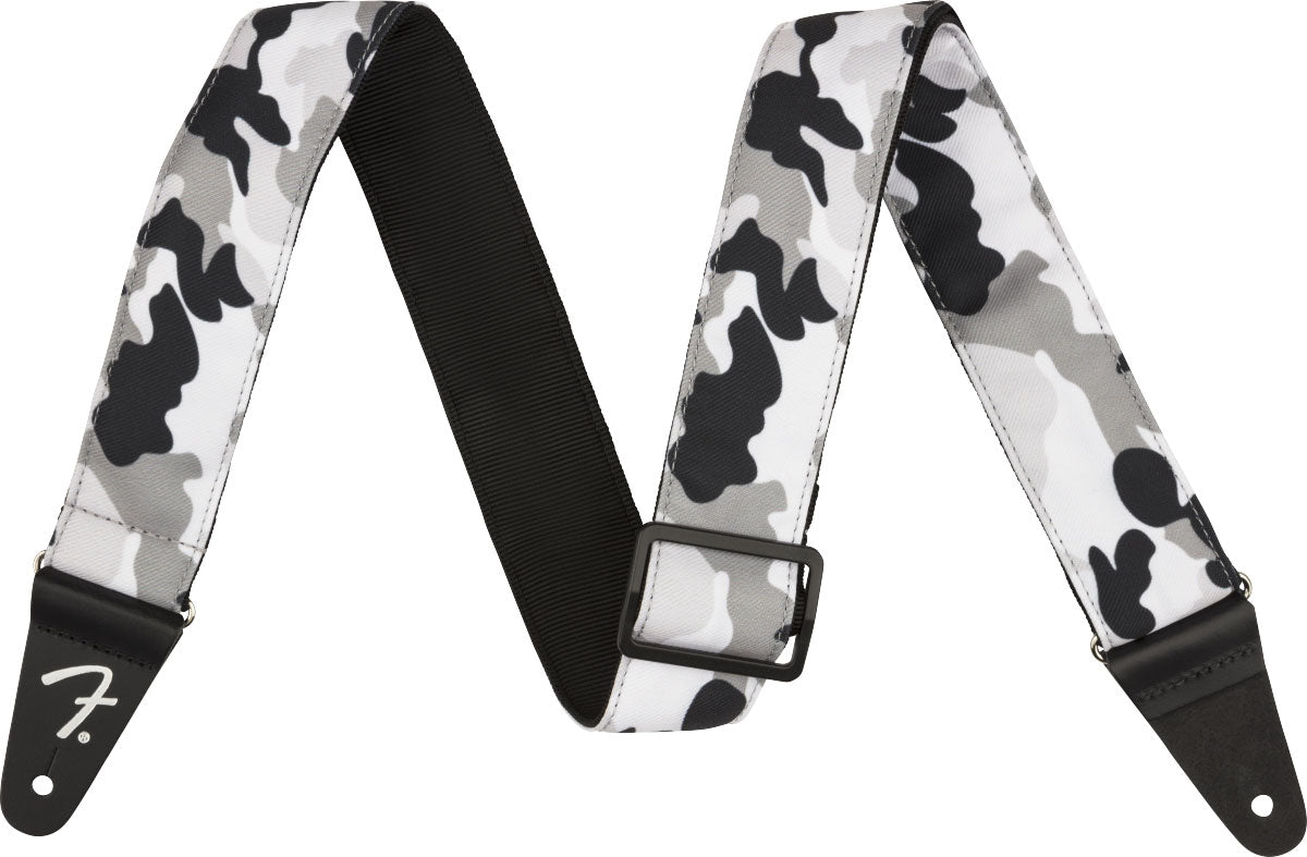 Fender 2 Camo Guitar Strap - Winter — 2