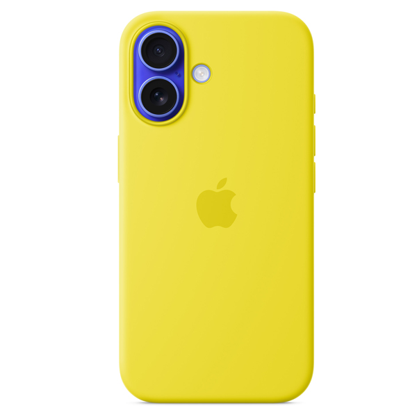 iPhone 16 Plus Silicone Case with MagSafe, Star Fruit — 3