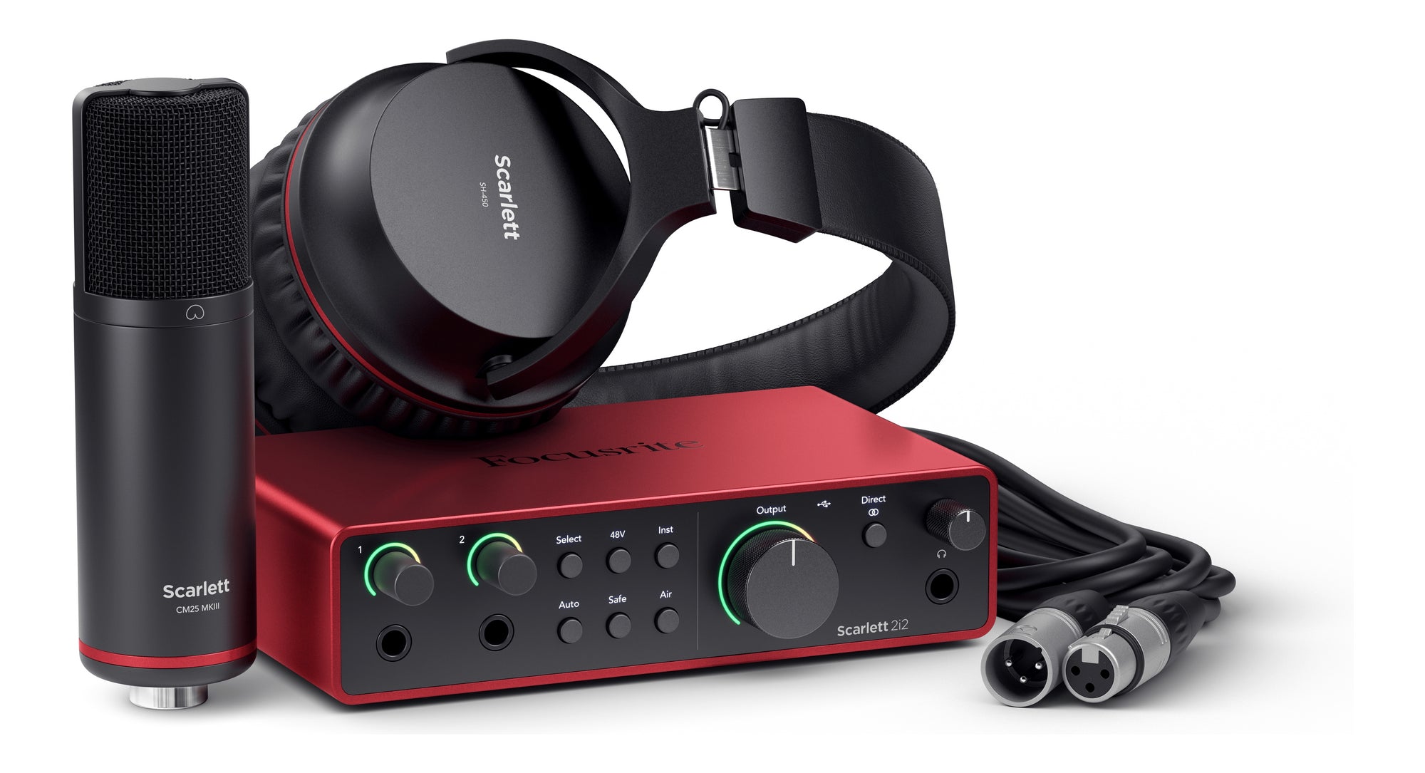 Focusrite Scarlett 2i2 Studio 4. աուդիո ինդերֆեյս — 2