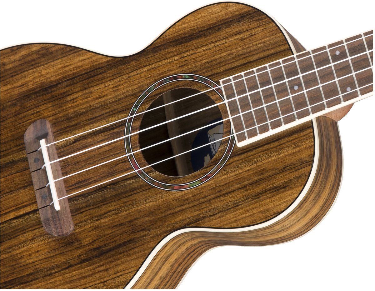 Fender Rincon Tenor Acoustic-Electric Ukulele V2 Nat — 2