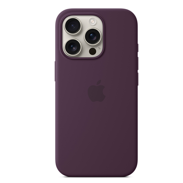 Case iPhone 16 Pro Max Silicone Case with MagSafe Plum — 2