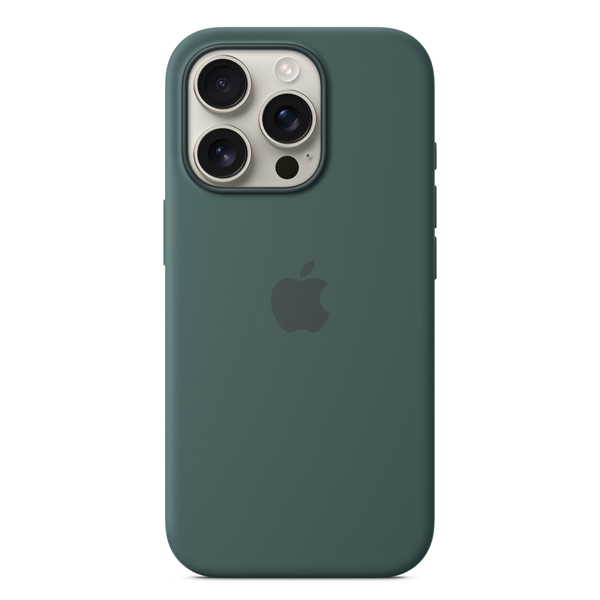 Cover for iPhone 16 Pro Max Silicone Case with MagSafe Lake — 2