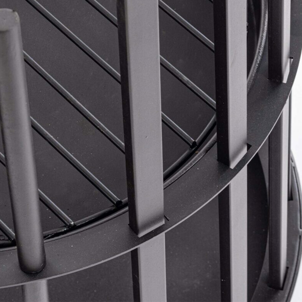 Artificial campfire Bizzotto Alabama to Nero 0782448 — 2