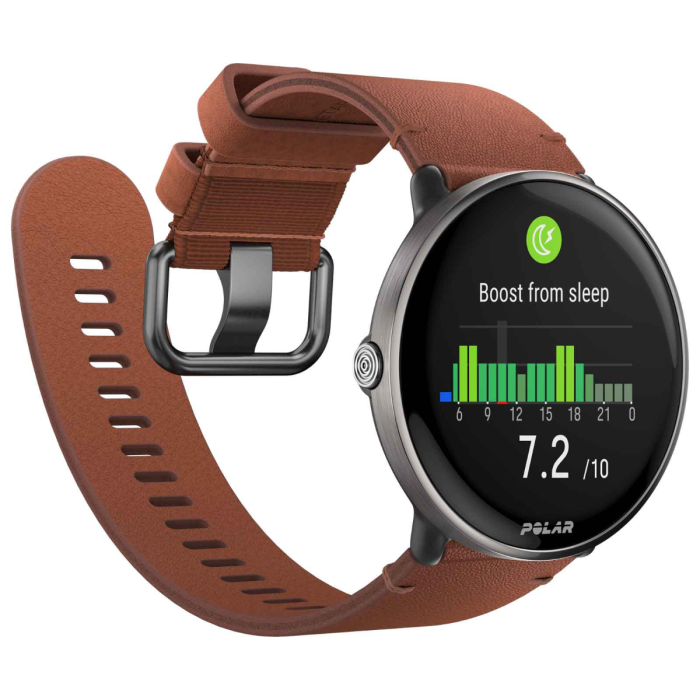 Polar ignite 3 ti lthr brnz m l — 3