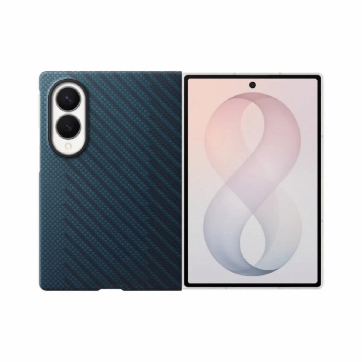 Z Fold 8 Carbon Magnet Case — 2