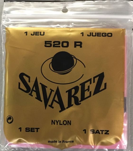 Savarez 520R Classical Guitar String Sets — 2