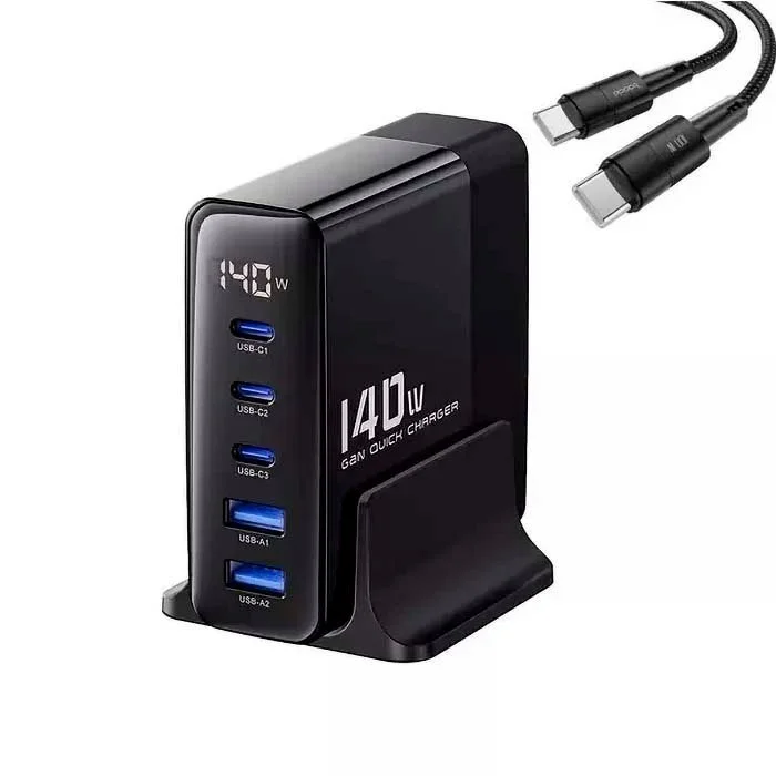 Toocki GaN Charger 3C 2A 140W — 2