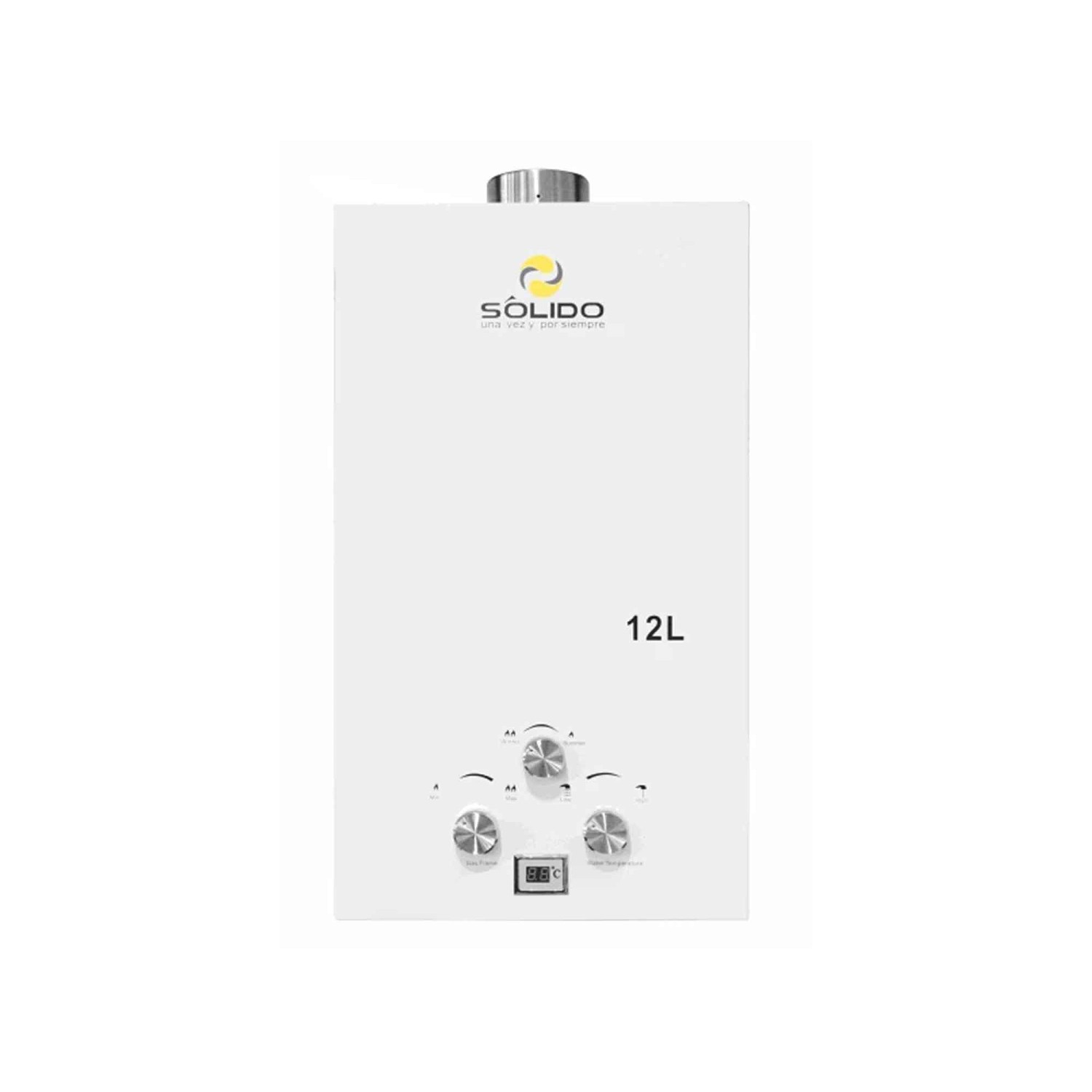 Gas water heater SOLIDO JSG20-F16 1520 Turbo 12L — 2