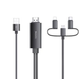 Charging cord Yesido 3in1 HDMI Cab HM05 Light Micro Type-C