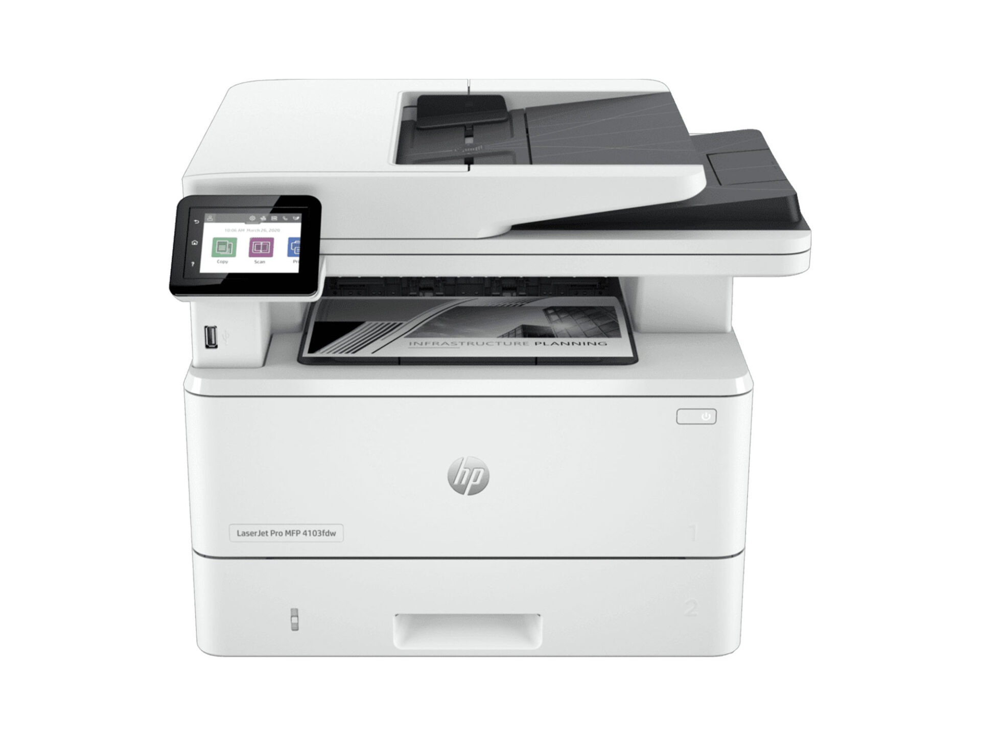 Laser printer HP LJ Pro MFP 4103fdw — 9