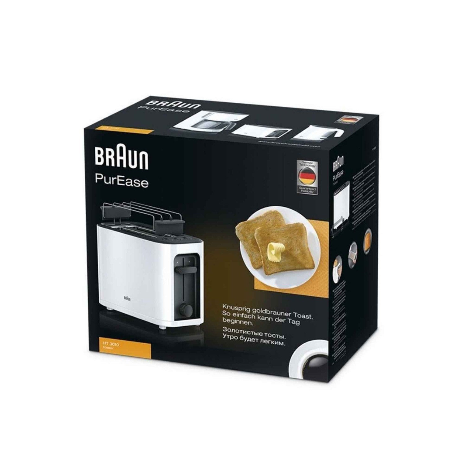 Toaster Braun HT3010WH — 10