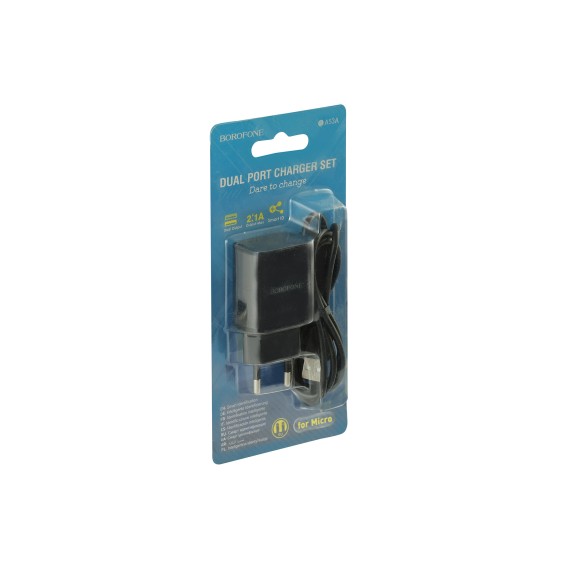 Power adapter BOROFONE BA53A FOR MICRO 739179-348 — 3