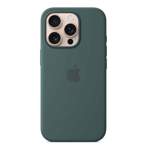 Cover for iPhone 16 Pro Silicone Case With MagSafe Lake — 3