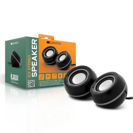 Canyon 2.0 Stereo Speaker Set CNR-FSP01 — 2