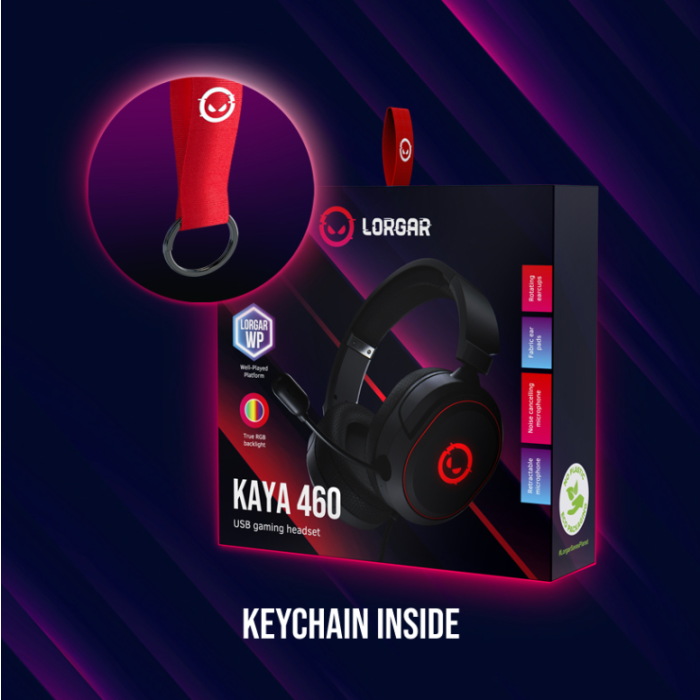 Lorgar Kaya 460 USB Gaming headset LRG-GHS460 — 8