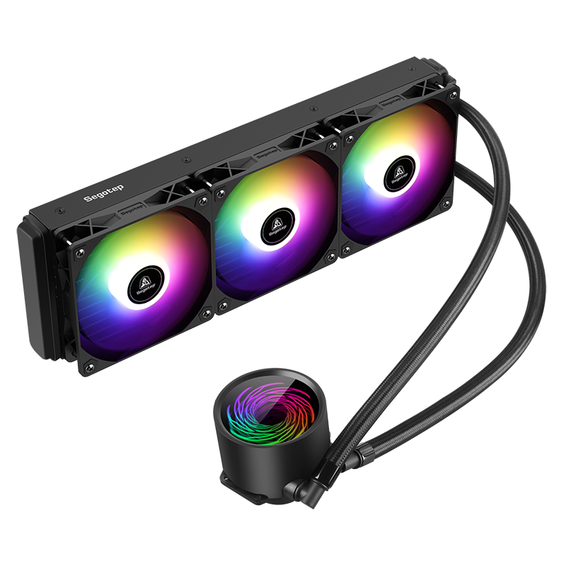Segotep Liquid Cooler BeVere 360 ARGB 3x120mm 4pin TDP:300W — 4