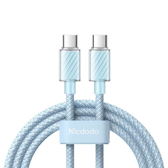 Cable MCDODO 100W Type-C to C Transparent Data Cable 1. CA-3671 — 2