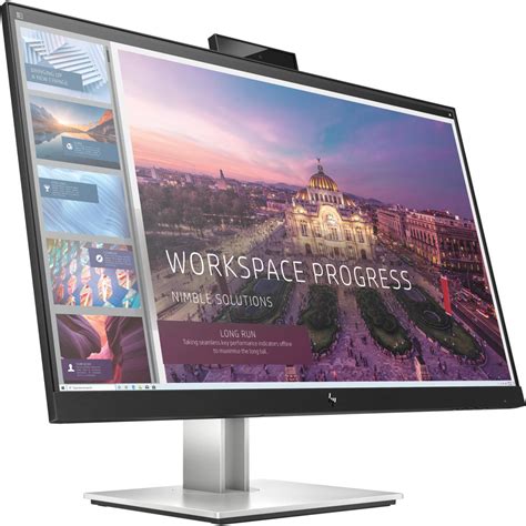 HP E24d G4 6PA50A4 23 5ms Full HD IPSWLED IPS Pro series monitor 90° rotateUSB-C Docking Station Web Cam — 6