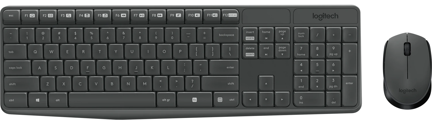 Անլար ստեղնաշար և մկնիկ Logitech Combo W L MK235 — 5