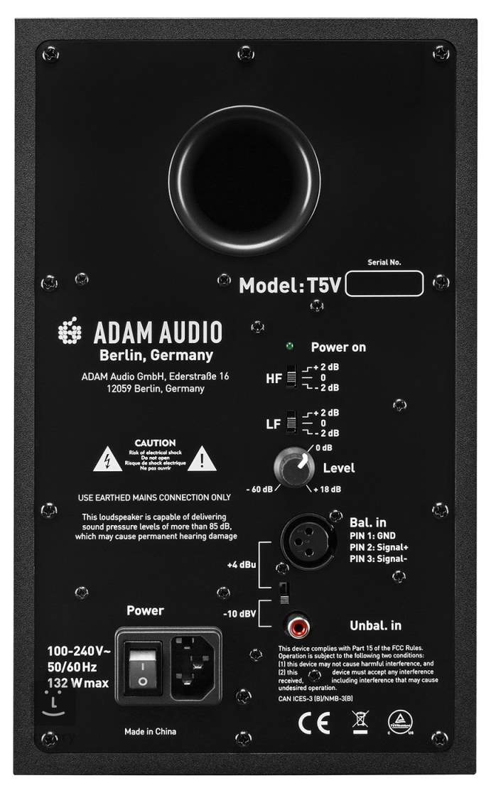 ADAM Audio T5V Active Studio Monitor — 2
