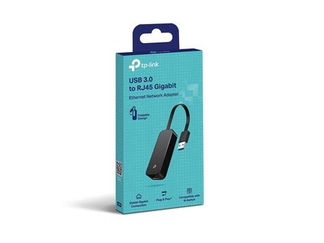 TP-Link UE306 USB-A 3.0 to 10 100 1000 LAN Adapter — 2