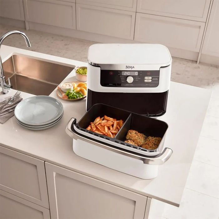 Ninja AF500EUWH Air Fryer Foodi FlexDrawer Food Dual Zone 10 L N — 6