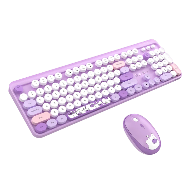 Wireless keyboard and mouse Geezer Hello bear — 3