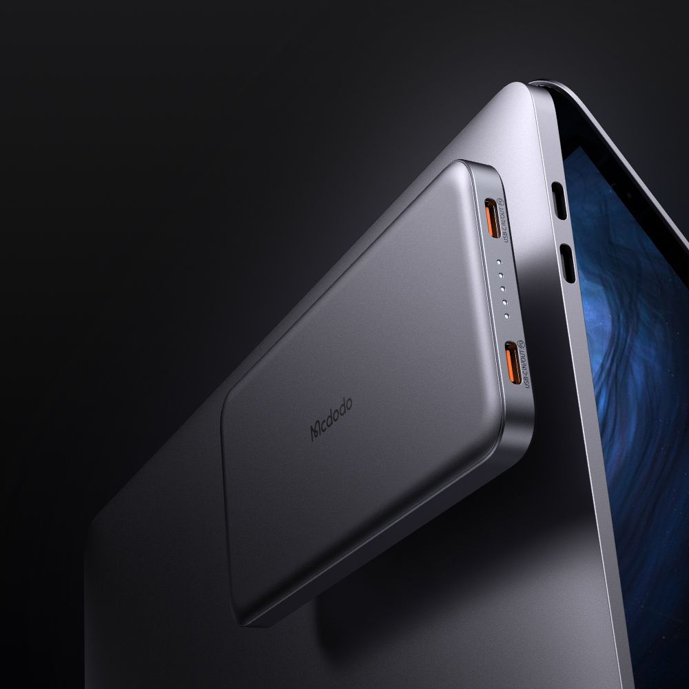 McDododo Power Bank Metal Ultra-Thin 20W 10000mAh 2C — 5