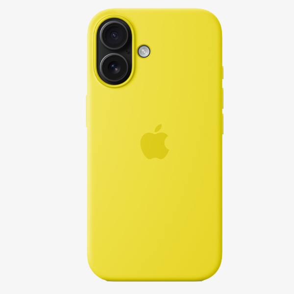 iPhone 16 Plus Silicone Case with MagSafe Star Fruit