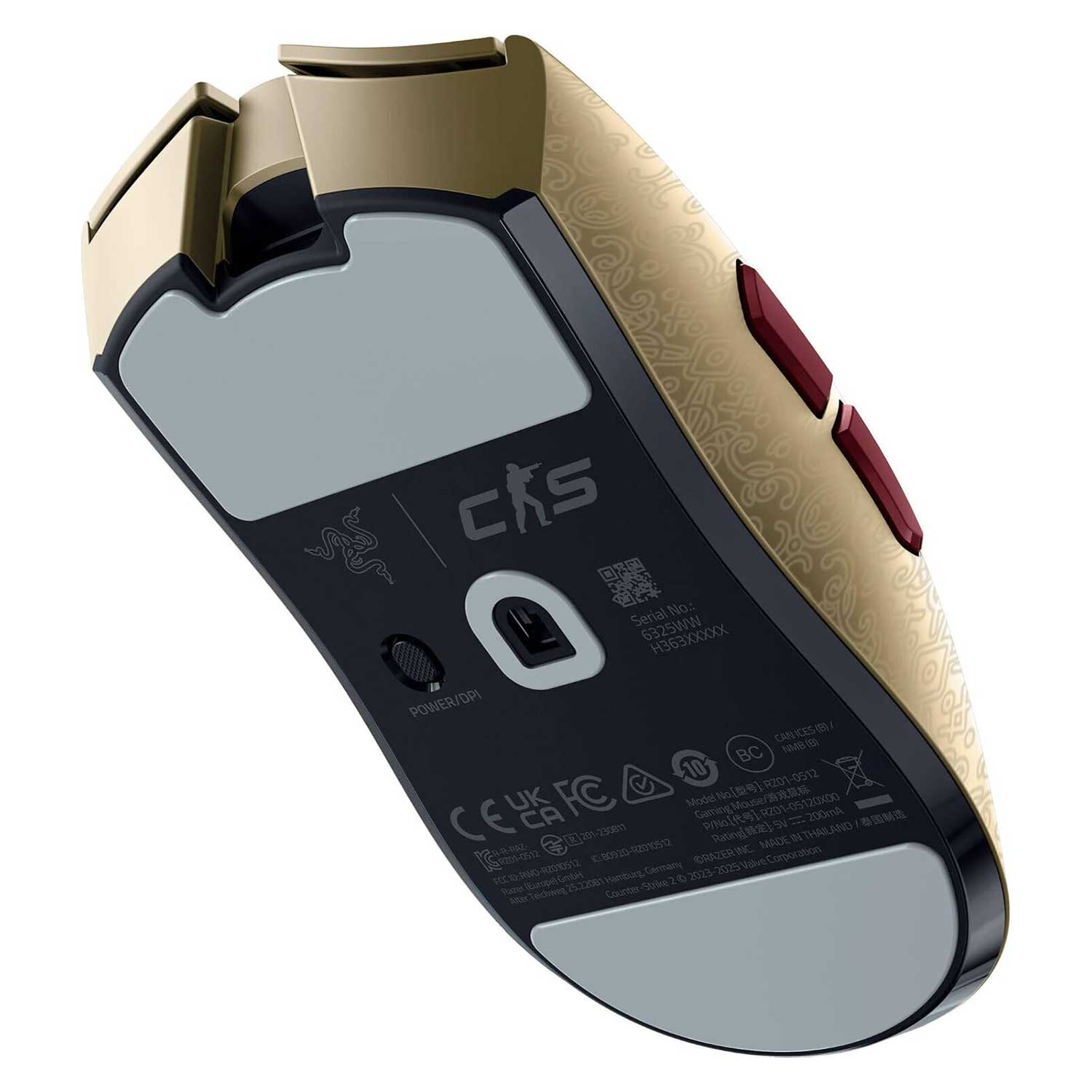 Mouse Razer Viper V3 Pro Counter-Strike 2 Edition RZ01-05120800-R3M1 — 6