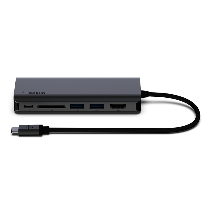 Belkin USB-C 6in1 Multiport Dock AVC008BTSGY — 2