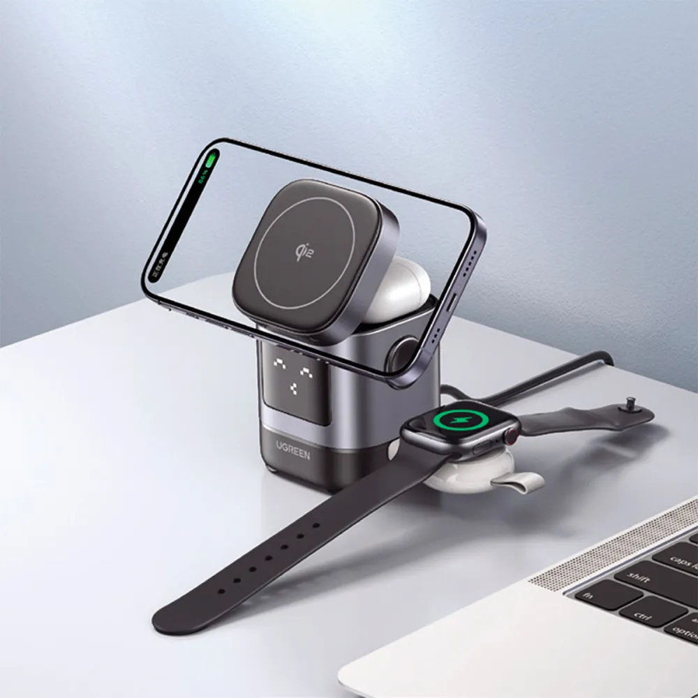 Ugreen 2-in-1 Magnetic Wireless Charger 45775 15W — 2